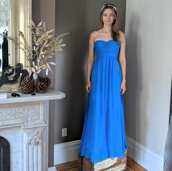 Faviana Dresses & Skirts - Blue Bridesmaid Gown by Faviana